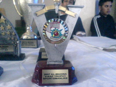 V-KAP TROPHY - SPORTSMANLIKE
